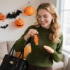 🎁TikTok Last Day Sale - 70% OFF🎉Lipstick Anti-Loss Keychain — Dual Themes: Halloween Pumpkin & Christmas Reindeer（With a key ring）