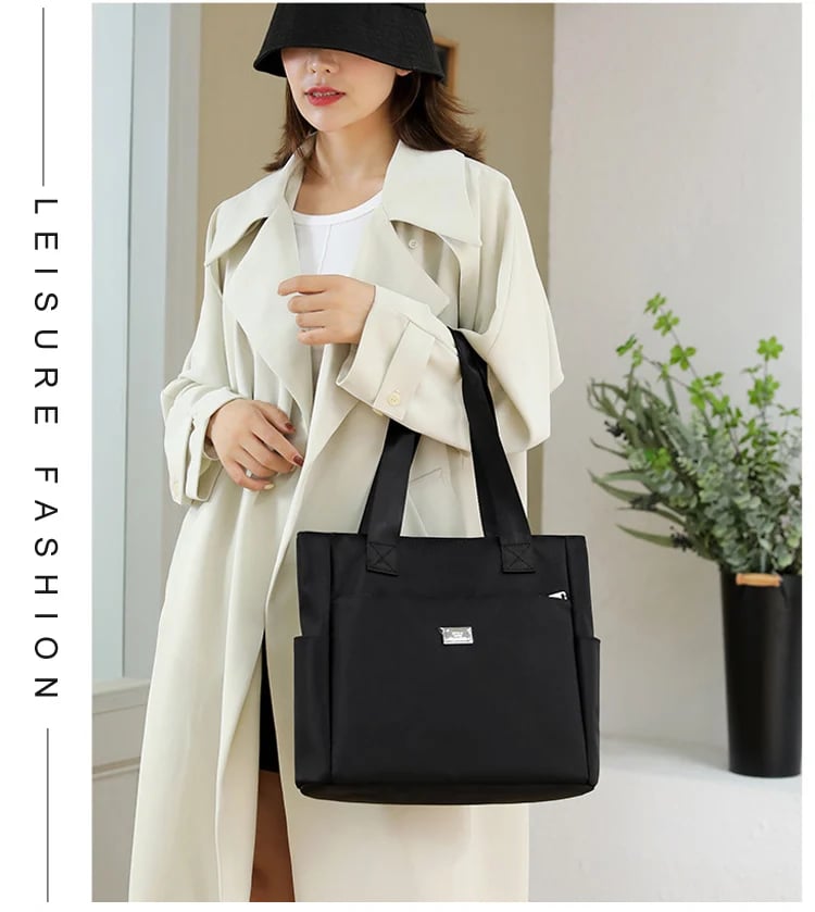 🔥Last Day Promotion 70% OFF👜Large Capacity Water Repellent Multi Pocket Nylon Shoulder Bag