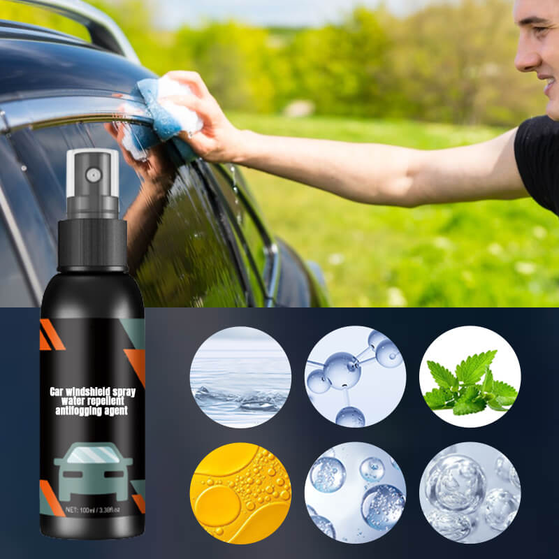 🔥Last Day Promotion 48% OFF-🎁-Car windshield spray water repellent antifogging agent