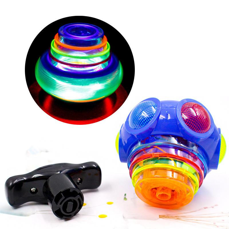 (🎄Early Christmas Sale - 48% OFF) Music Flashing Spinners Toy with Launcher