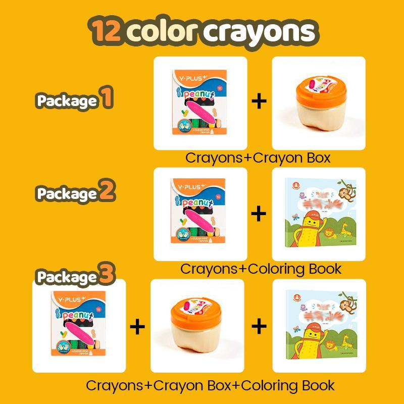 🎁Christmas Pre Sale-Children's Peanut Crayons-Buy 2 Free Shipping