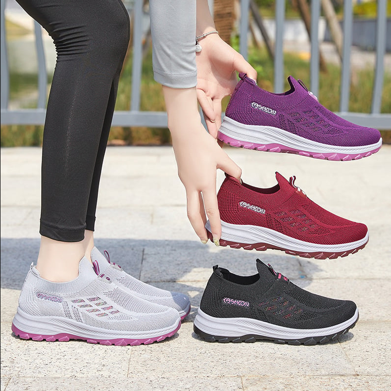 🔥Last Day Promotion 55% Off - Women Orthopedic Sneakers Stylish Walking Shoes-Buy 2 Free Shipping