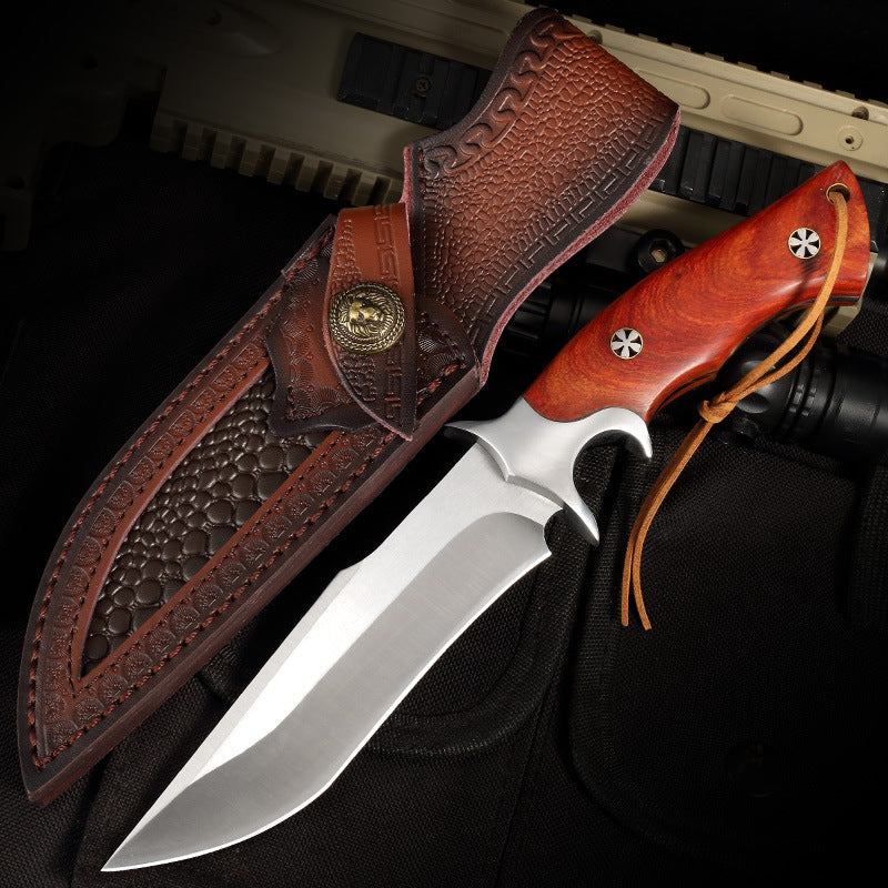 🎁TikTok Last Day Sale - 70% OFF-🔥- M390 Integrated Steel High Hardness Sharp And Durable Straight Knife