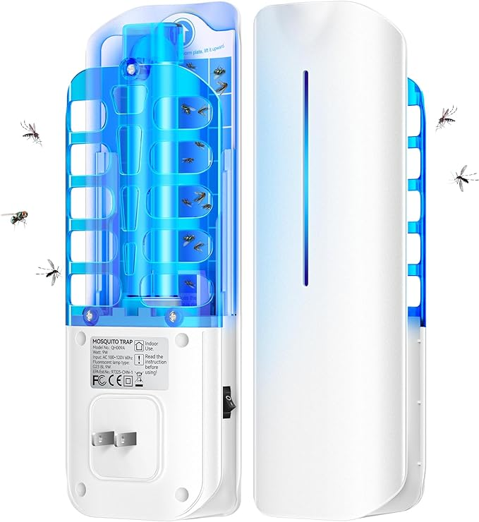 2024NEW-Plug in Mosquito Bug Zapper Indoor Gnat Moth Catcher🦟