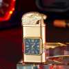 🔥Windproof Lighter Vintage Watch Bezel Jet flame Torch