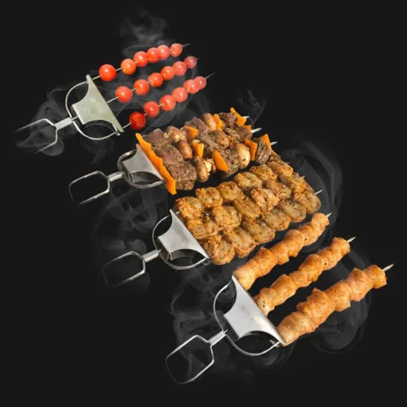 🔥BEST-SELLING BBQ TOOL-🍢3 Way Grill Skewers-Barbecue Tool