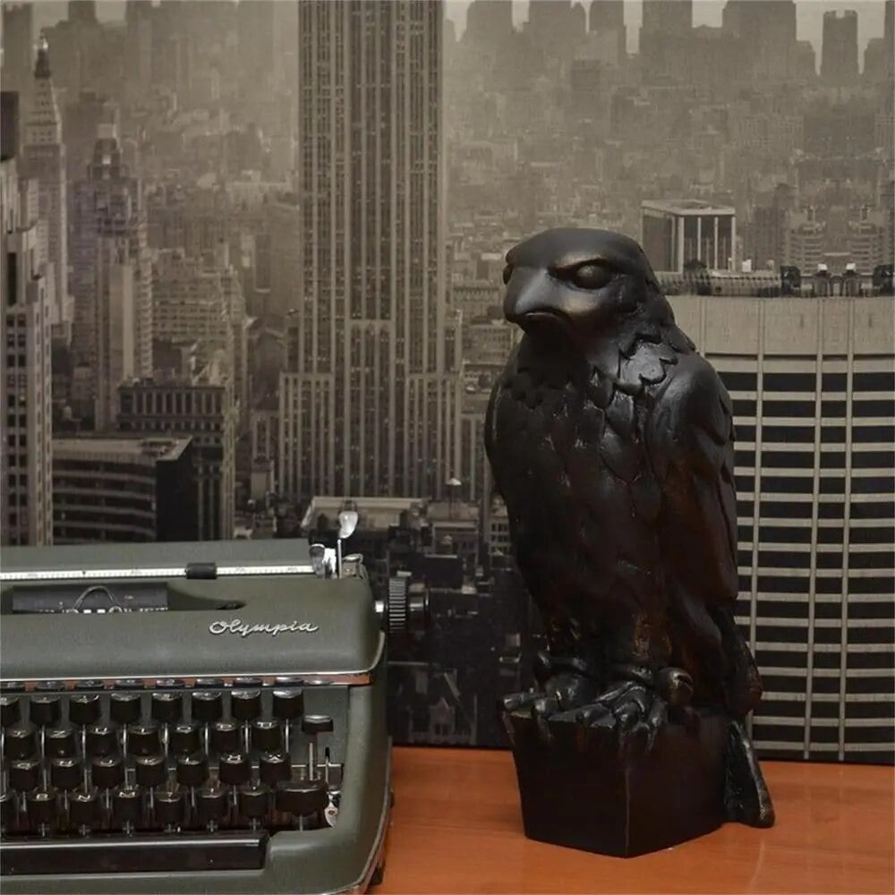 🔥Handmade Maltese Falcon Statue, BUY 2 FREE SHIPPING