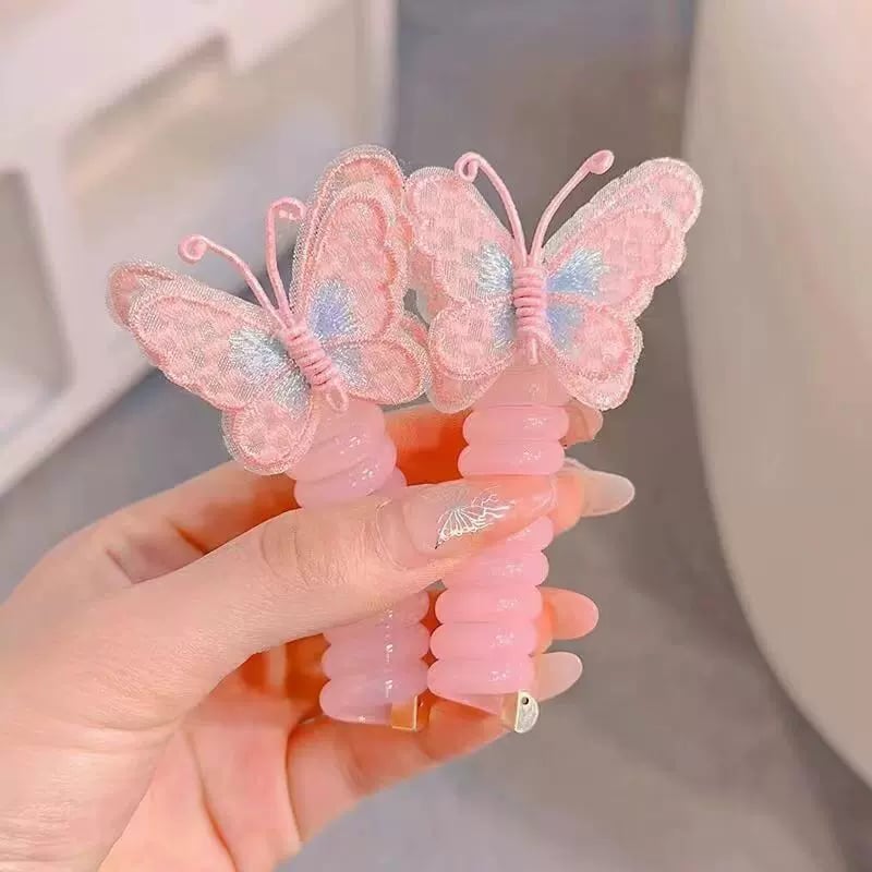 🎀Butterfly Telephone Wire Hair Bands