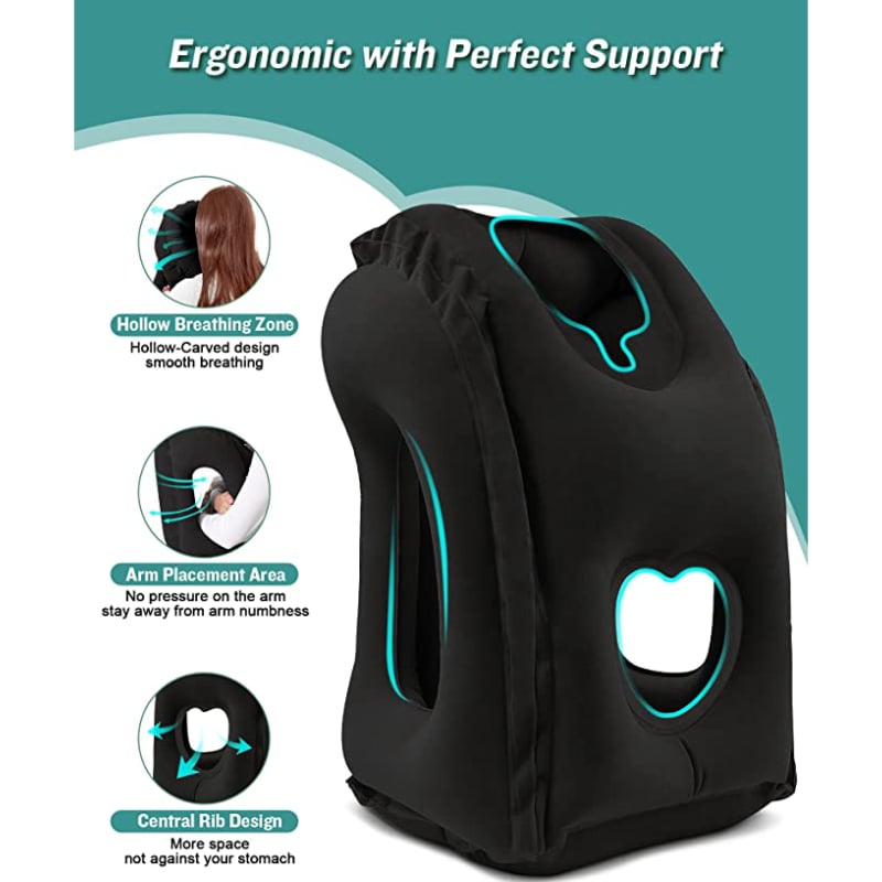 🔥Last Day Promotion 48% OFF-🎁-Inflatable Travel Pillow✈️