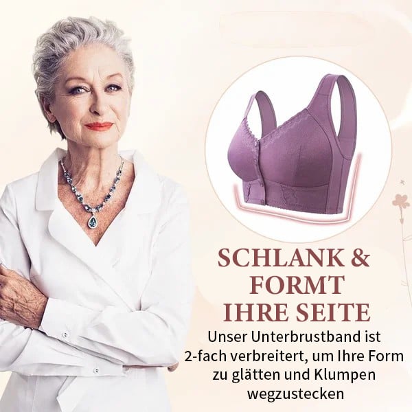 🌹2025 Neuer, Atmungsaktiver BH Mit Vorderverschluss Für Senioren😍
