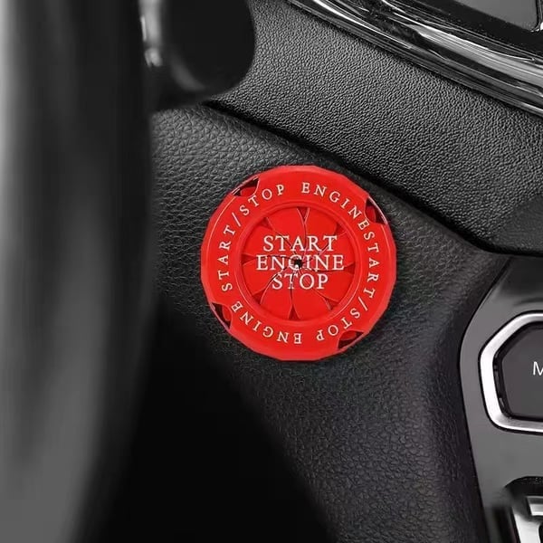 🔥Last Day Promotion - 50% OFF🎁⚡Car Start Button Zinc Alloy Cover