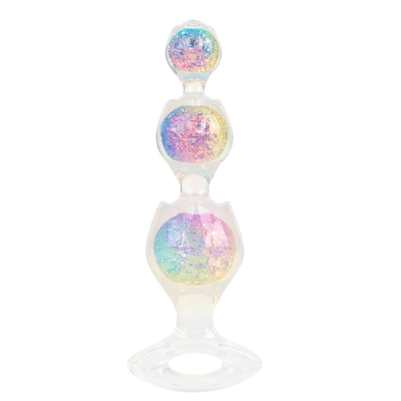 Flower Triple Crystal Butter Plug