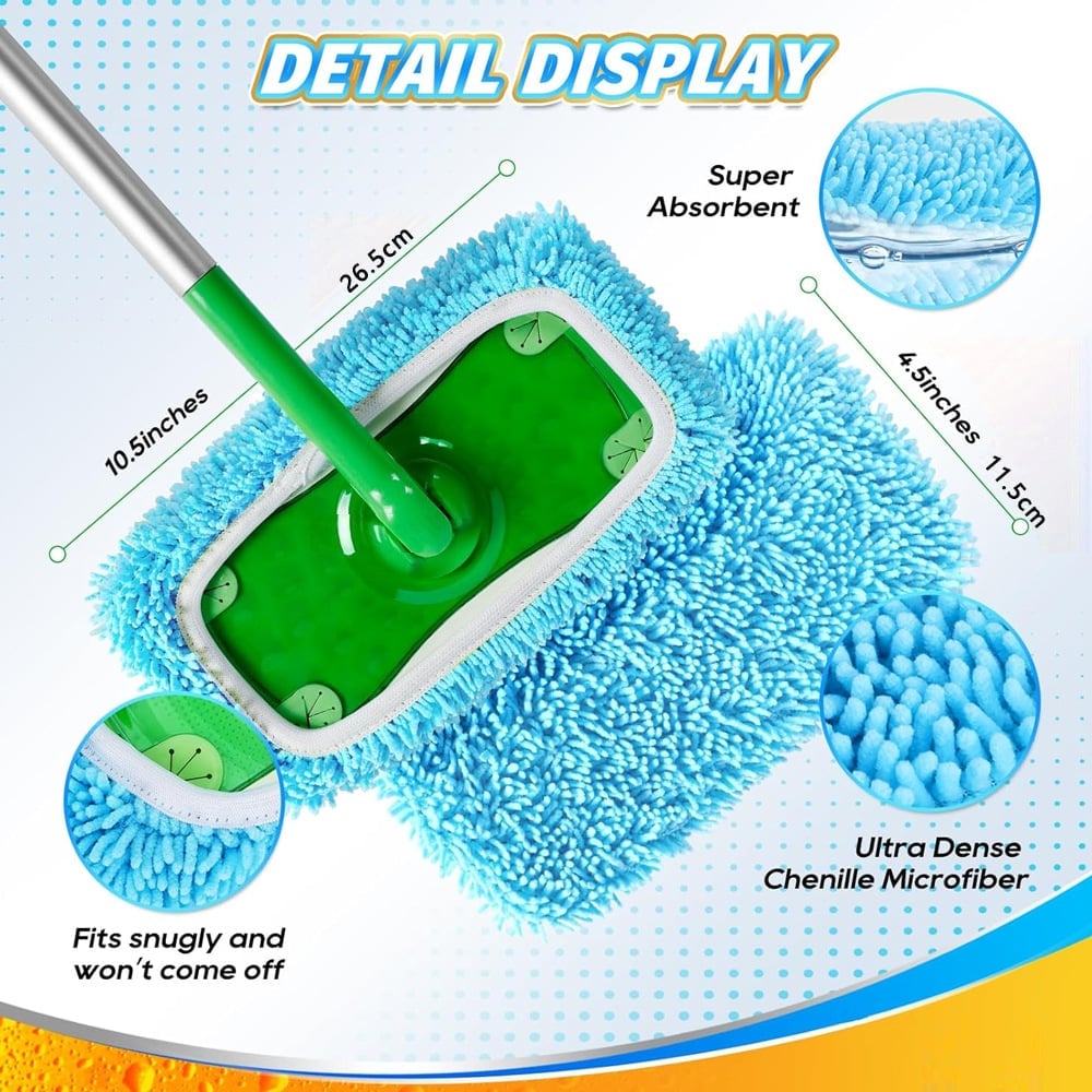 🎁Last Day Sale - 70% OFF🎉Reusable Mop Pads