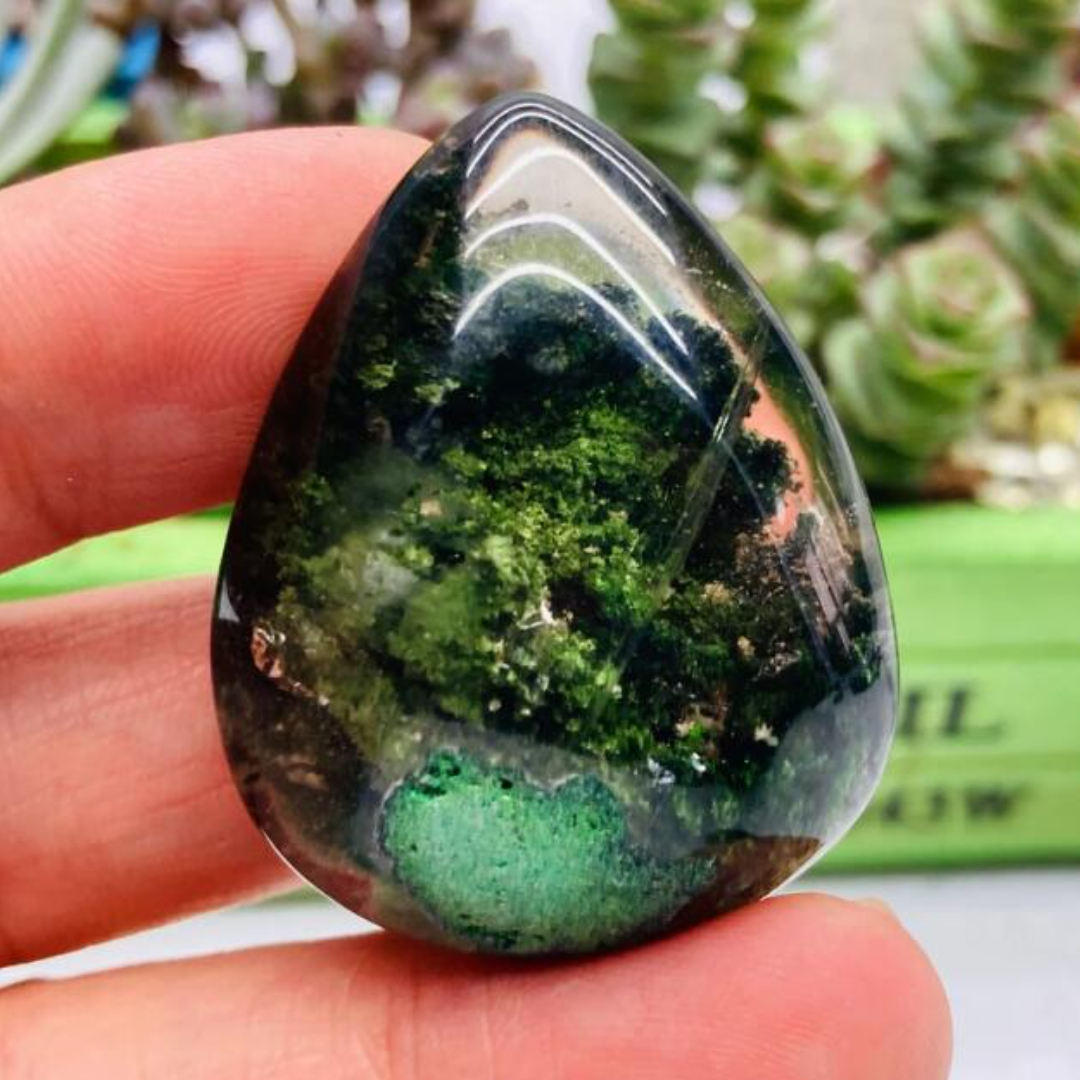 🔥Green Ghost Phantom,Quartz Crystal Specimen,Crystal Heal,Crystal Pendant- Buy 3 Free Shipping（save $6）