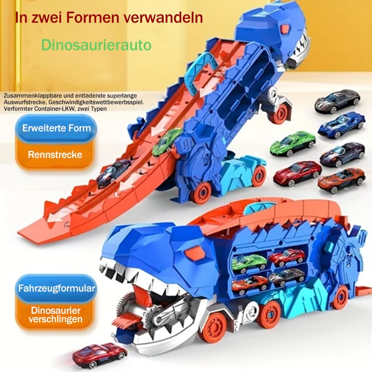 🔥Heißer Verkauf 49% Rabatt🔥Transport Dinosaur Truck with Foldable Sliding