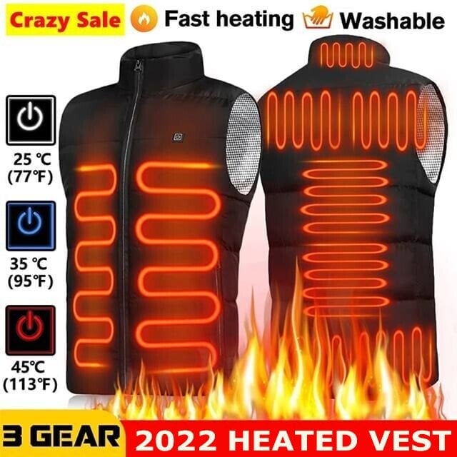 (🎄CHRISTMAS EARLY SALE-48% OFF) 2022 New Unisex Warming Heated Vest(BUY 2 GET FREE SHIPPING)