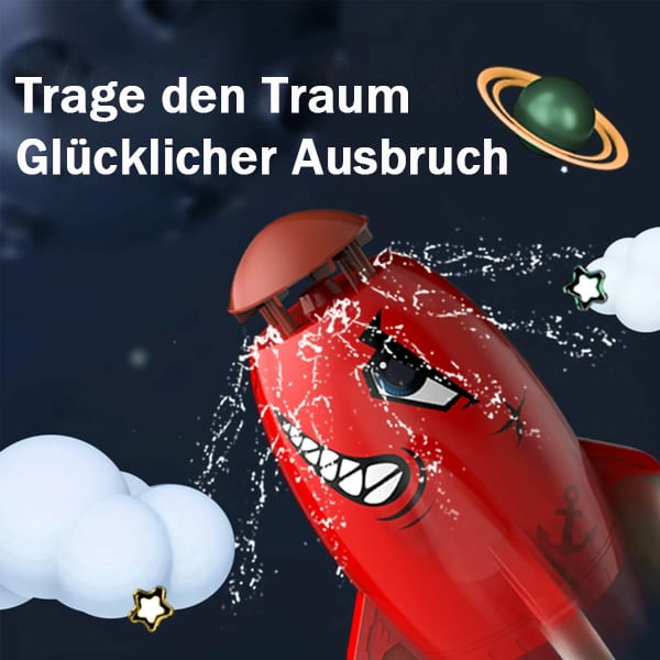 🔥Letzter Tag 49% Rabatt🔥2025 Sommer Outdoor Garten Raketen-Sprinkler-Spielzeug