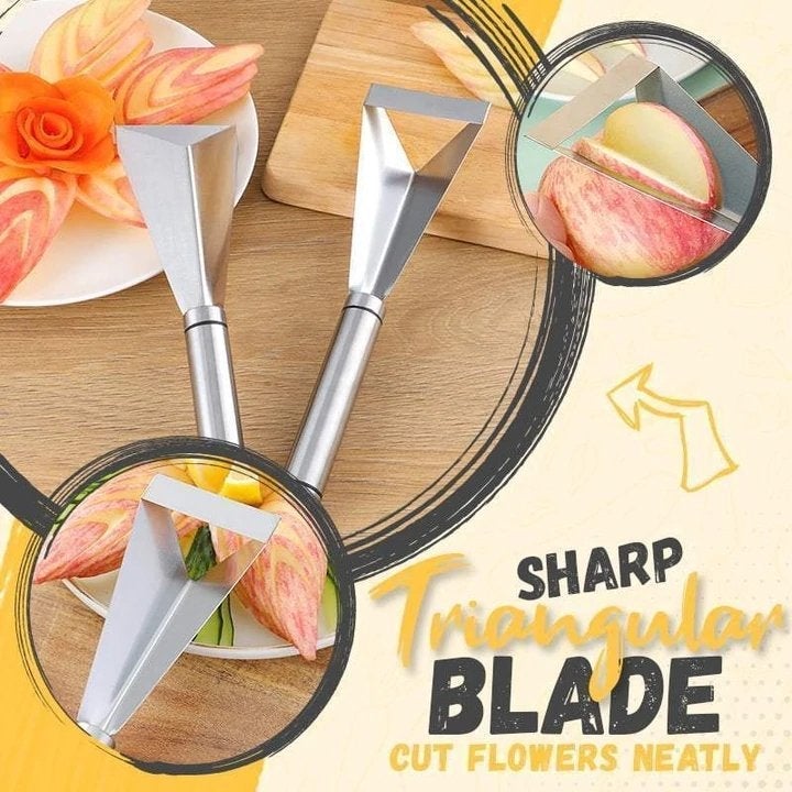 (🎅Christmas Hot Sale🔥🔥)Stainless Steel Fruit Carving Knife(BUY MORE SAVE MORE)