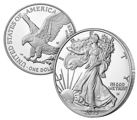 Last Day Only $8.99-American Eagle 2023 One Ounce Silver Proof Coin