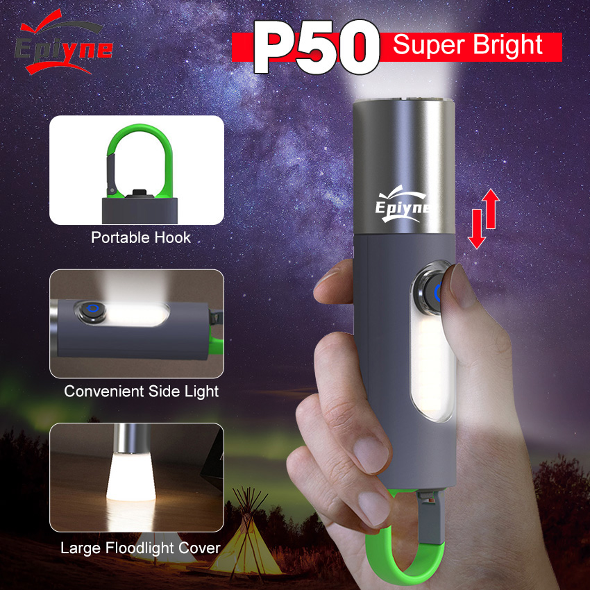 🎁Last Day Promotion- SAVE 70%🎉Mini LED Rechargeable Tactical Laser Flashlight 80000 High Lumens-Buy 2 Free VIP Shipping