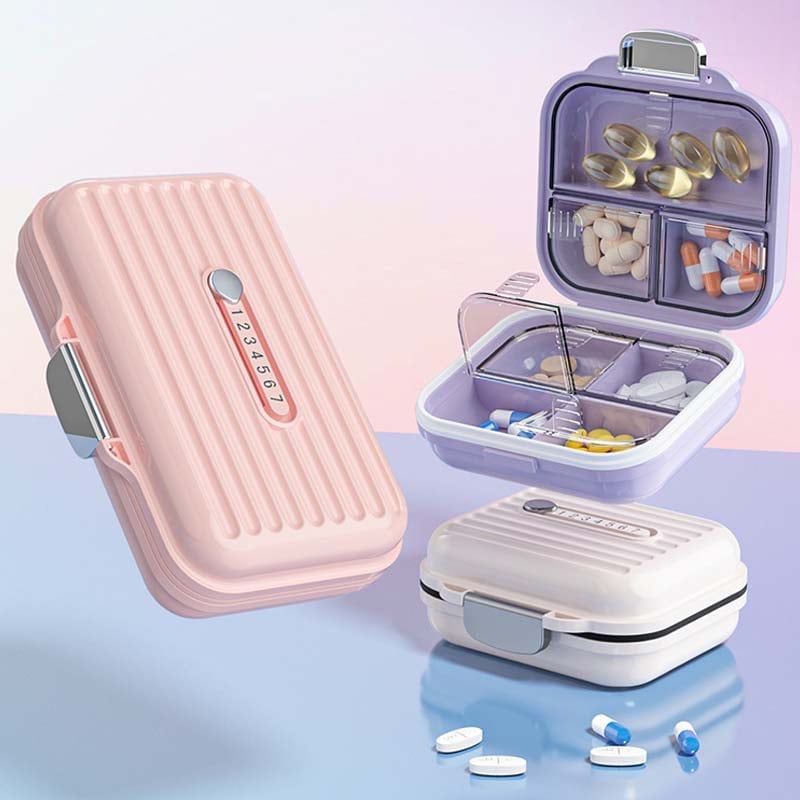 🔥2024 New💊Mini Portable Pill Box - Last Day Promotion 50% OFF