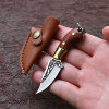 TOSAHWI Handmade Mini Straight Knife-1784