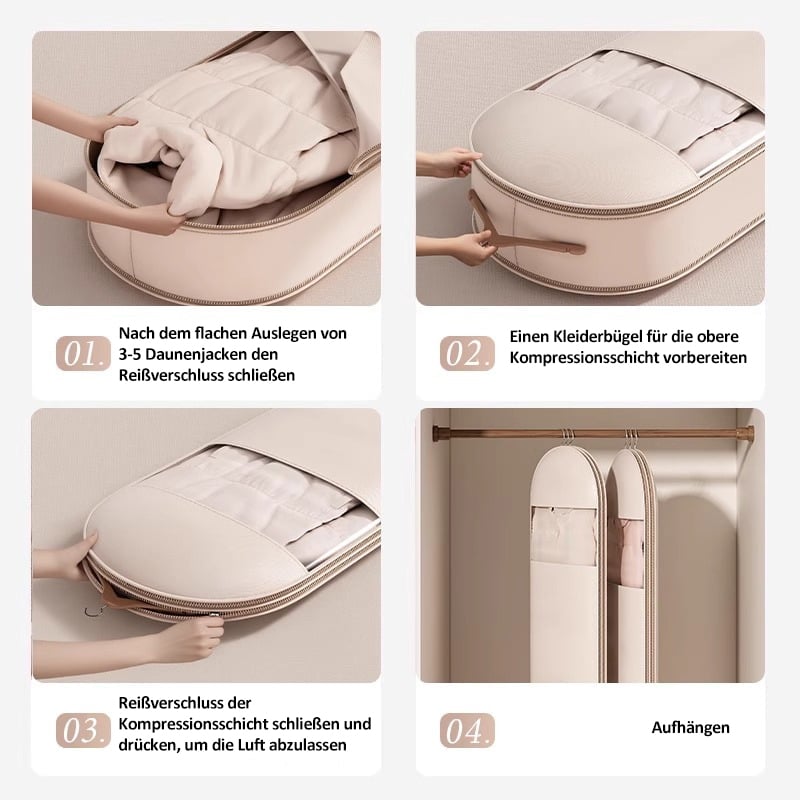 🔥Letzter Tag 49% Rabatt🔥Selbstkomprimierender Hängender Schrankorganizer