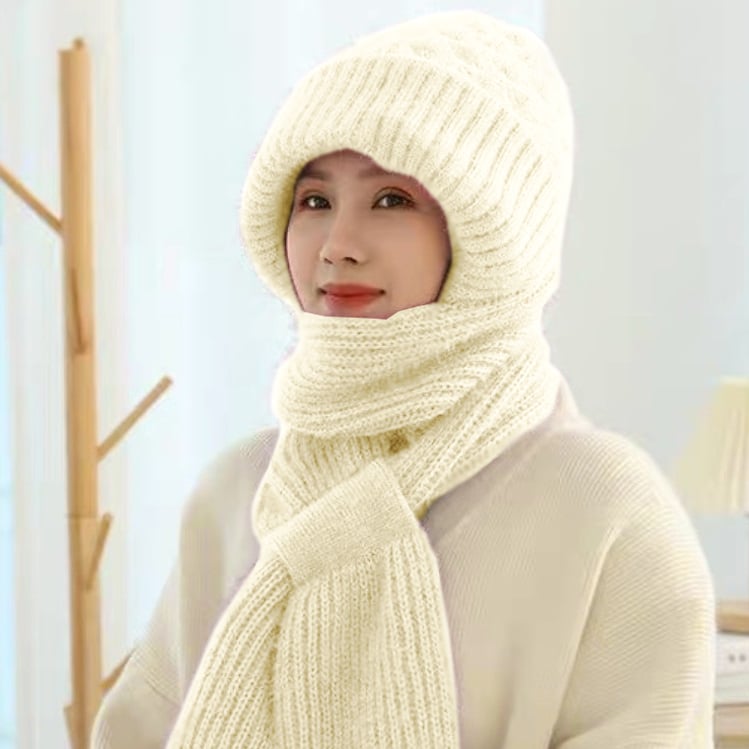 🎄EARLY CHRISTMAS SALE 48% OFF🔥Winter Versatile Knitted Hooded Scarf for Women