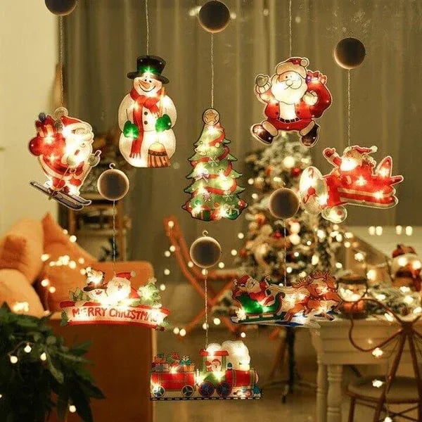 🎄Early Christmas Sale🎄Christmas Window Hanging Lights