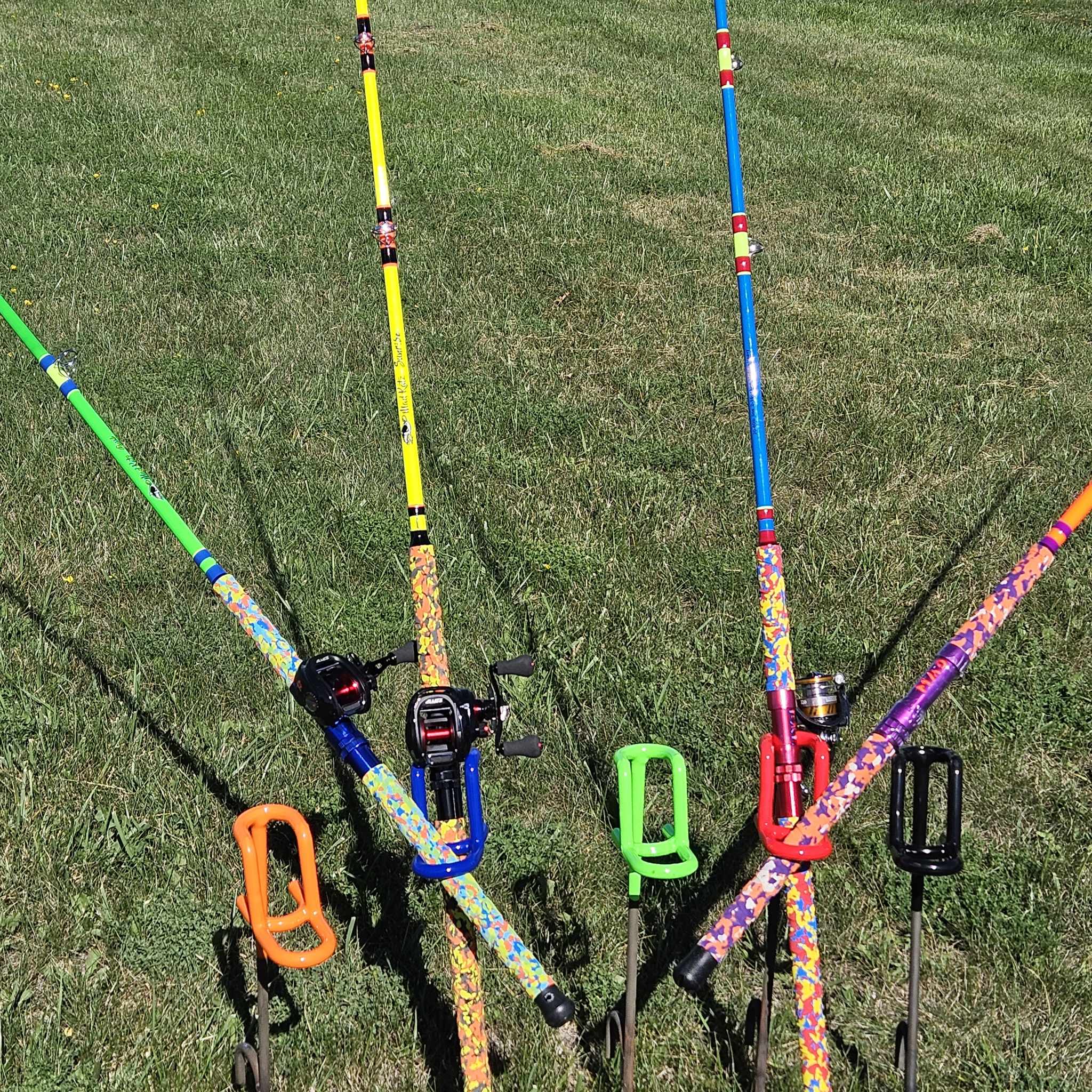 🔥Last Day Clearance Sale 60% OFF🔥BANK ROD HOLDERS “fits TWO RODS in EACH Rod Holder”