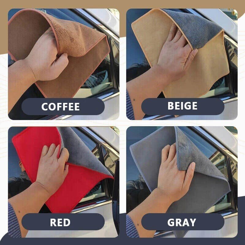 (🎄Christmas Hot Sale - 48% OFF) Super Suede Absorbent Car Drying Towel（12 x 12 in）