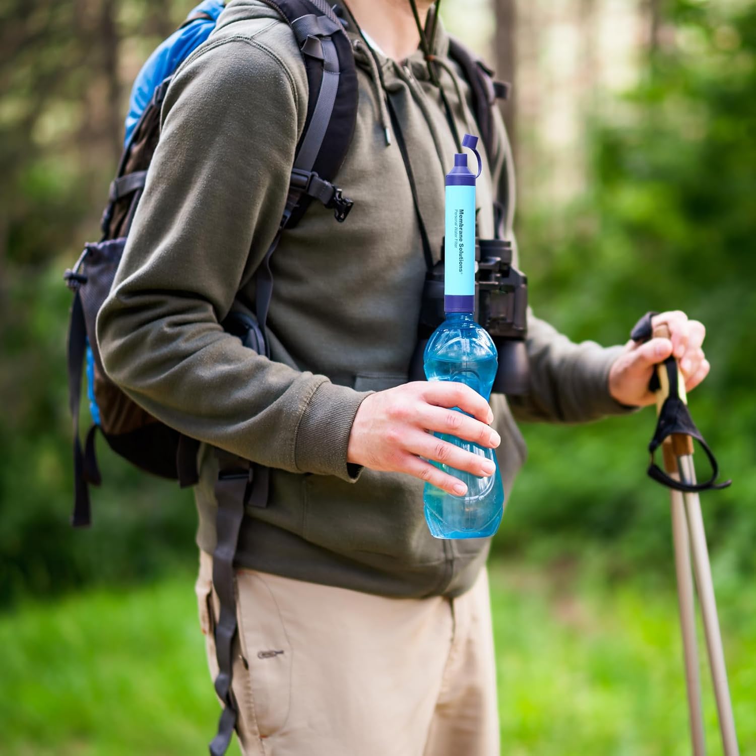 🔥Last Day 50% OFF - Personal Straw Water Filter for Camping, Hiking, Survival, Emergency, Travel