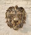 🦁Rare Find-Large Lion Head Wall Mounted Art Sculpture🎁