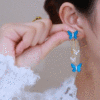 🦋Mother's Day 50% Off🔥Dreamy Crystal Butterfly Tassel Earrings