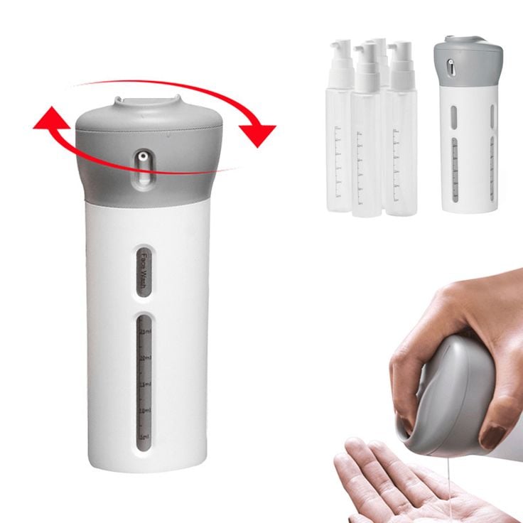 🔥Last Day Promotion 50% OFF💗4-in-1 Travel Dispensing Bottle - BUY 2 FREE SHIPPING