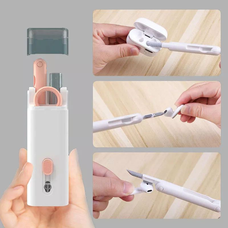 (🌲Christmas Sale - 49% OFF) 7-in-1 Electronics Cleaner Brush Kit (BUY 4 FREE SHIPPING NOW)