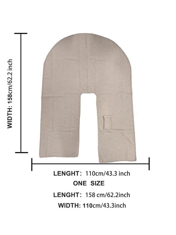 ⏰LAST DAY SALE 50% OFF💥Women's Solid Color Cape Shawl