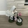 🎃Early Halloween Sale👻Ghost on Bike With Pink Pumpkin-Buy 2 Free Shipping