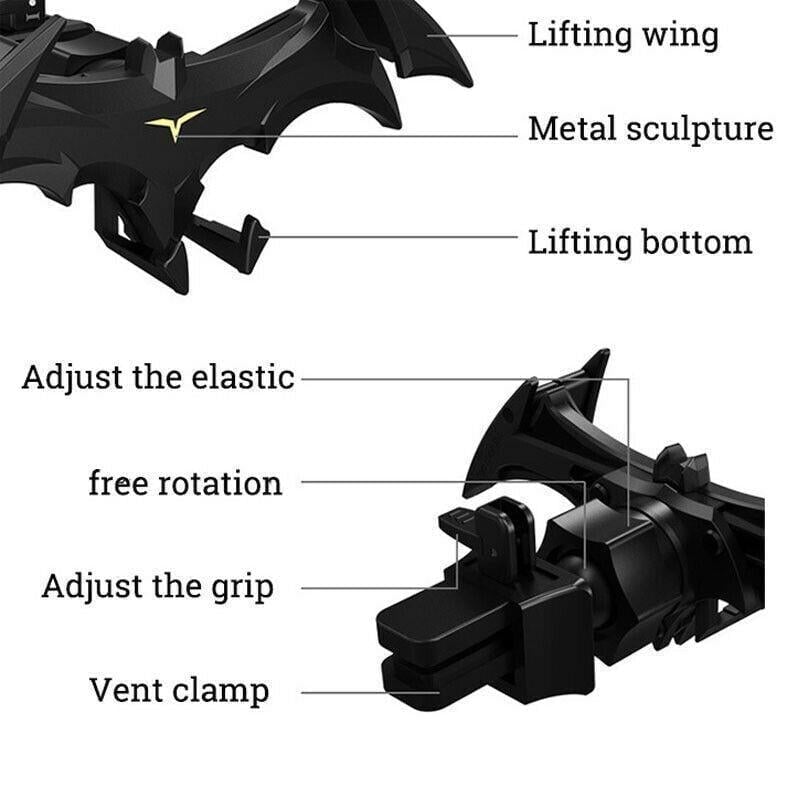 🔥Last Day Promotion 48% OFF-🎁-Bat Wings Car Phone Holder