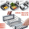 (Last Day Promotion🔥🔥)Multifunctional Kitchen Sink Drain Rack