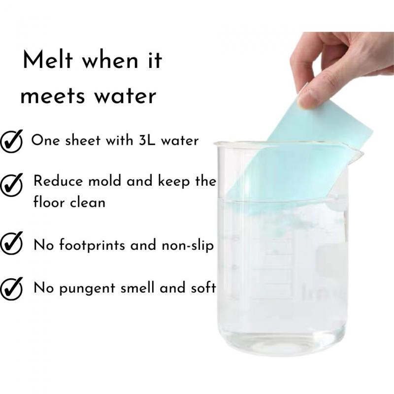 (🌲Early Christmas Sale- SAVE 48% OFF)No Rinse Floor Cleaning Sheet--buy 5 get 3 free & free shipping（8bags）
