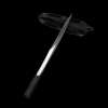 Cold Steel Ice Pick Tea Knife Self-Defense Straight Knife Unedged