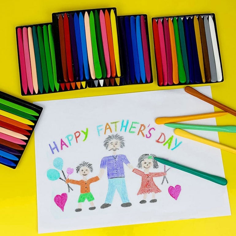 (Last Day Promotion - 50% OFF) Safe And Non-Toxic Crayons, BUY 2 FREE SHIPPING