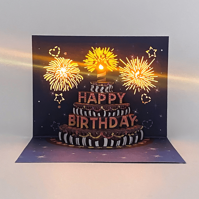 Last Day Promotion 70% OFF - 🔥Music Happy Birthday Card Gift