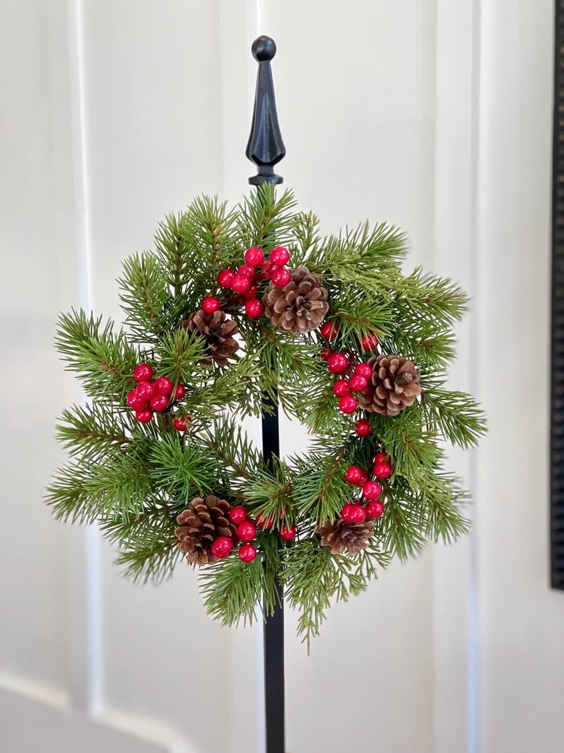 🍁Fall Harvest Sale: 60% OFF! Farmhouse Christmas Candle Ring,Christmas Decoration For Candle