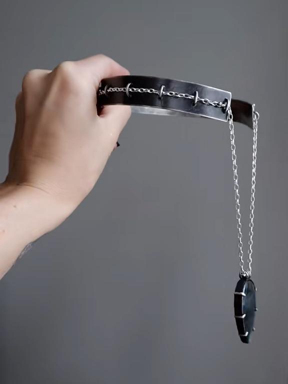 Tranquil Stone Choker Necklace