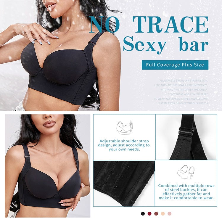 🔥BIELITTLE® New Women Fashion Deep Cup Bra🔥Bra with shapewear incorporated
