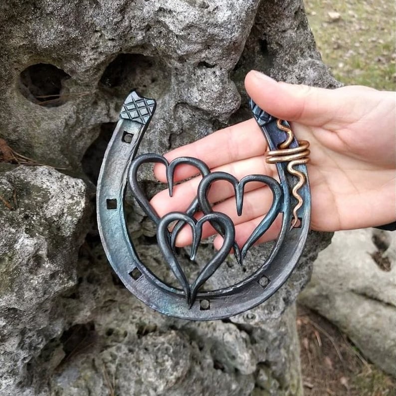 💝Valentine's Day Handmade Horseshoe Memorial Gift