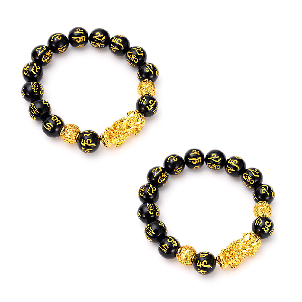 🔥Last Day Promotion 70% OFF-🔥-FengShui Pi Xiu Obsidian Bracelet