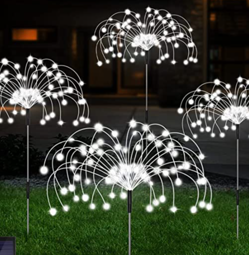 🎅🔥Only 12.99$🔥 - Waterproof  Solar Garden Fireworks Lamp